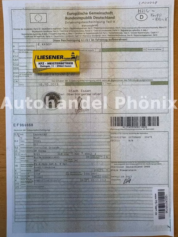 Chevrolet Orlando