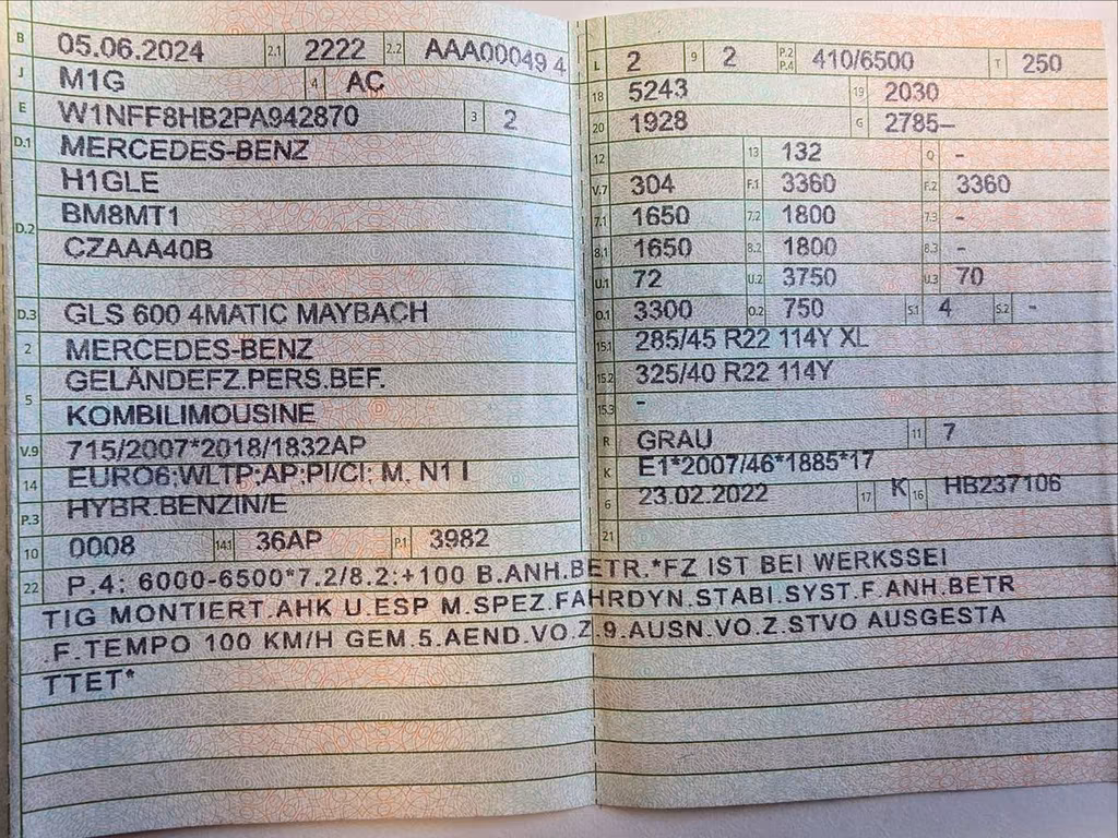 Mercedes-Benz GLS 600