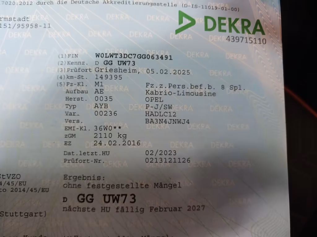 Opel Cascada