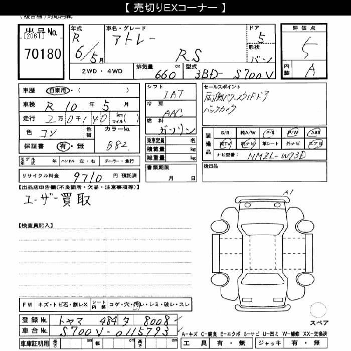 DAIHATSU ATRAI