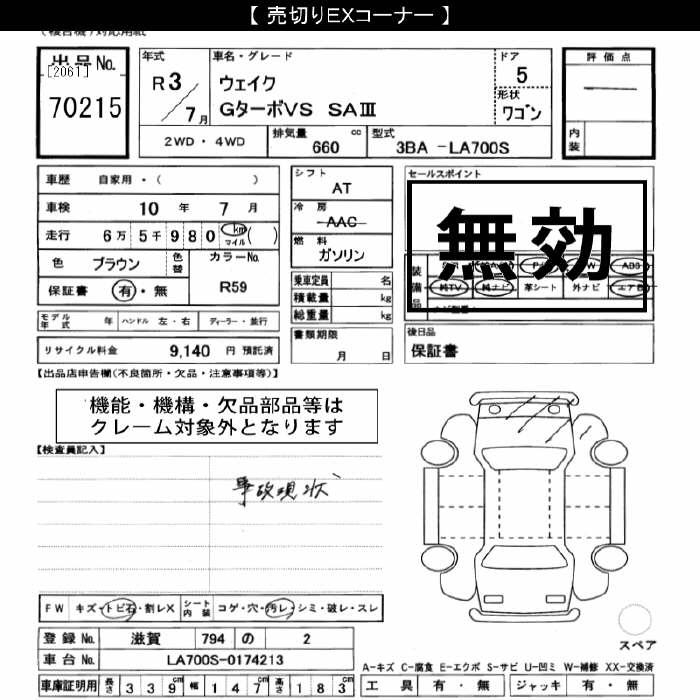 DAIHATSU WAKE