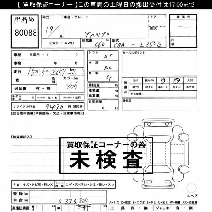 DAIHATSU TANTO