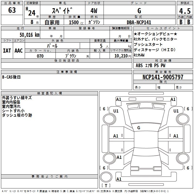 TOYOTA SPADE