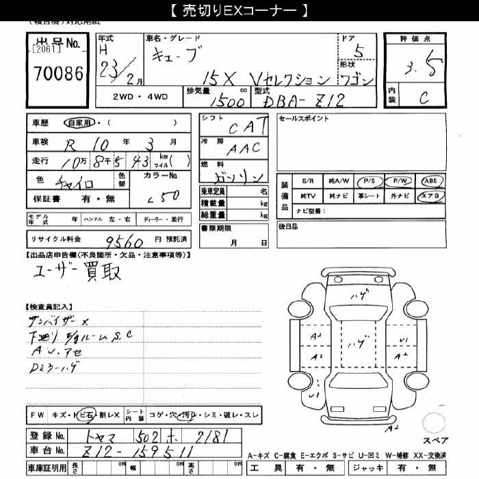 NISSAN CUBE
