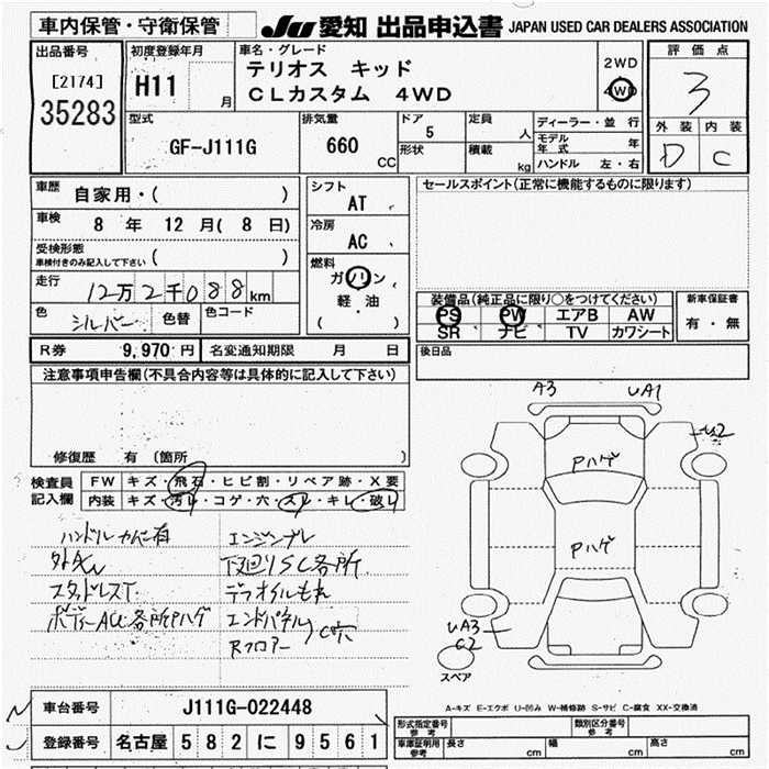 DAIHATSU TERIOS KID