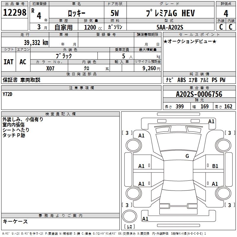DAIHATSU ROCKY