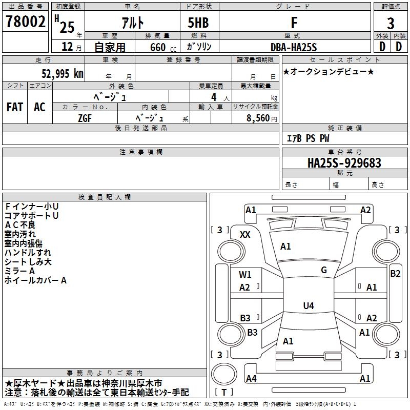 SUZUKI ALTO