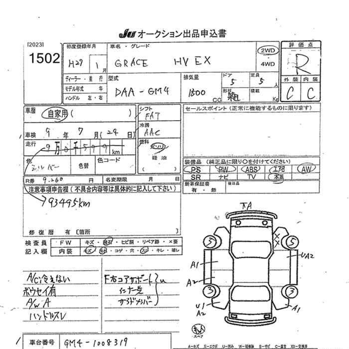 HONDA GRACE
