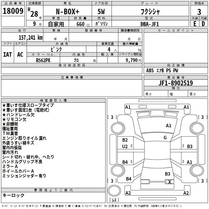 HONDA N BOX +