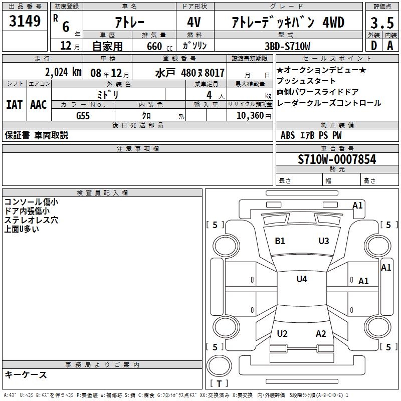 DAIHATSU ATRAI