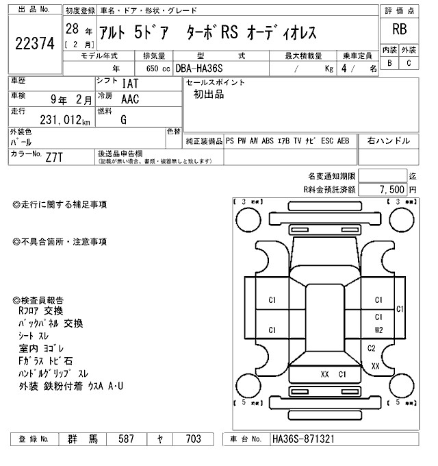 SUZUKI ALTO