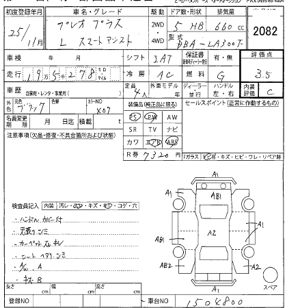SUBARU PLEO PLUS
