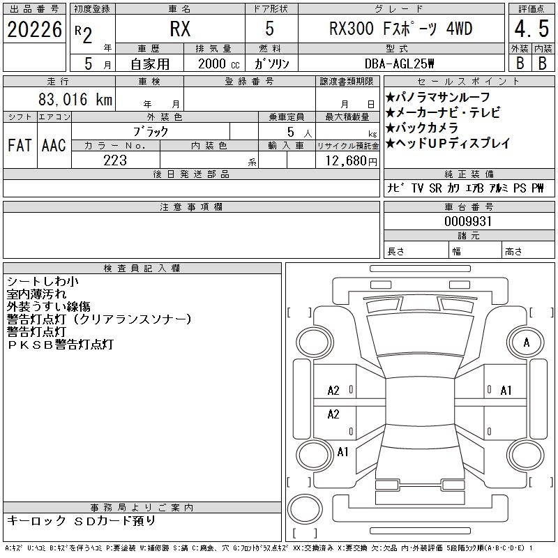 LEXUS RX