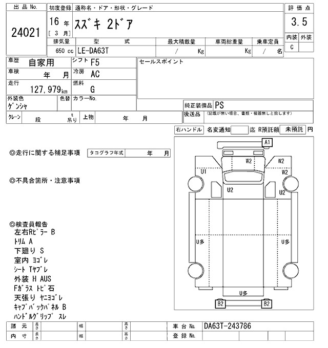 SUZUKI CARRY TRUCK