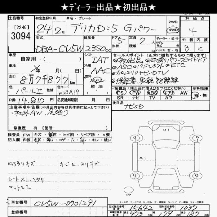 MITSUBISHI DELICA D:5