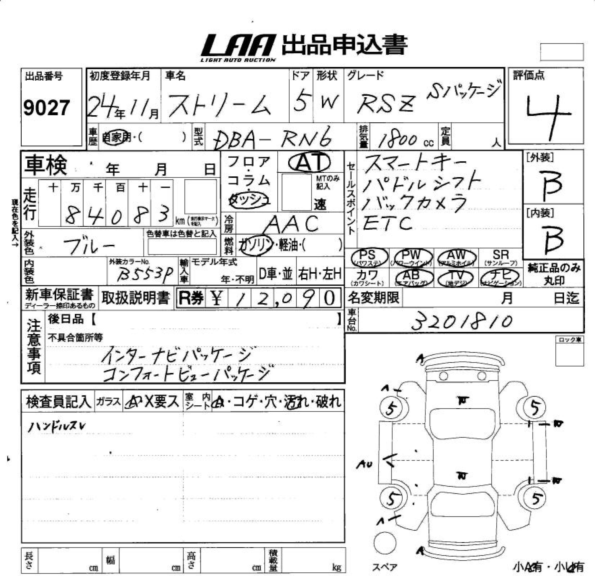 HONDA STREAM