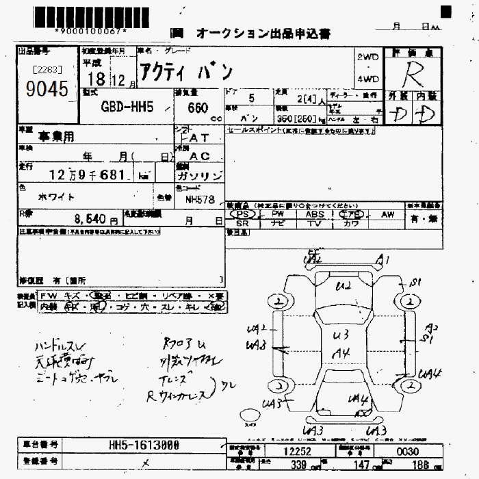 HONDA ACTY