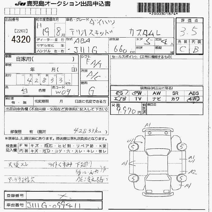 DAIHATSU TERIOS KID