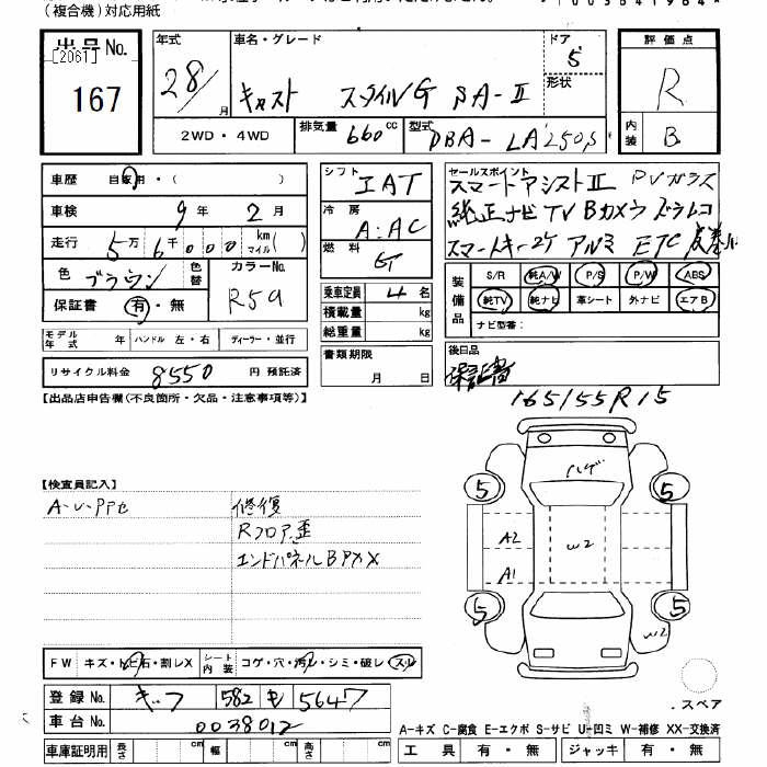 DAIHATSU CAST