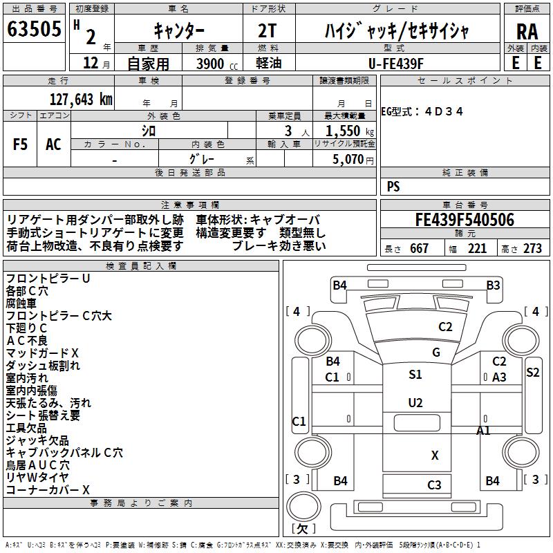 MITSUBISHI CANTER