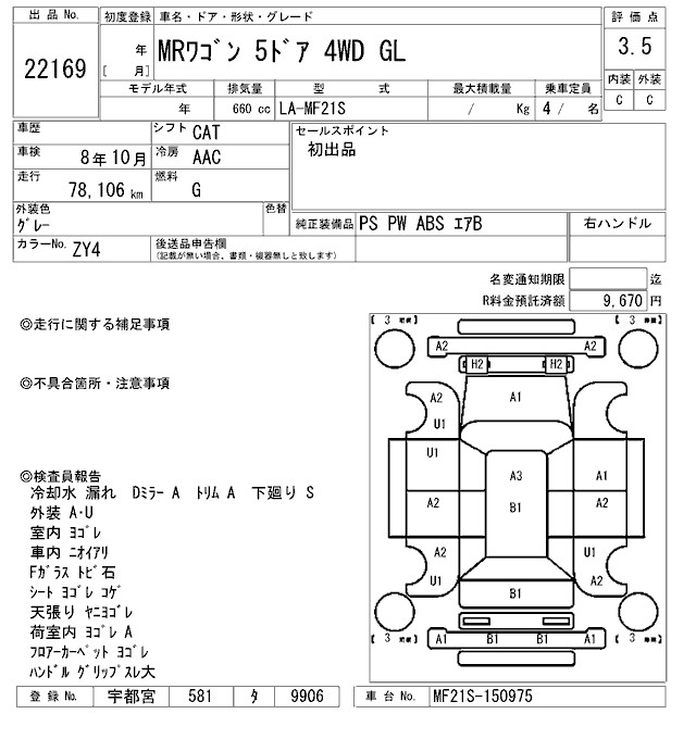 SUZUKI MRWAGON