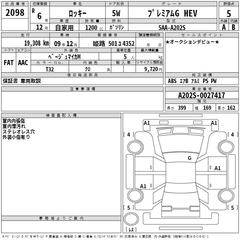 DAIHATSU ROCKY