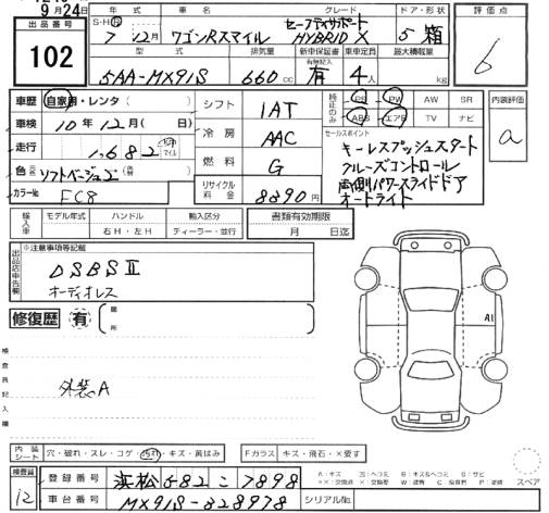 SUZUKI WAGON R SMILE