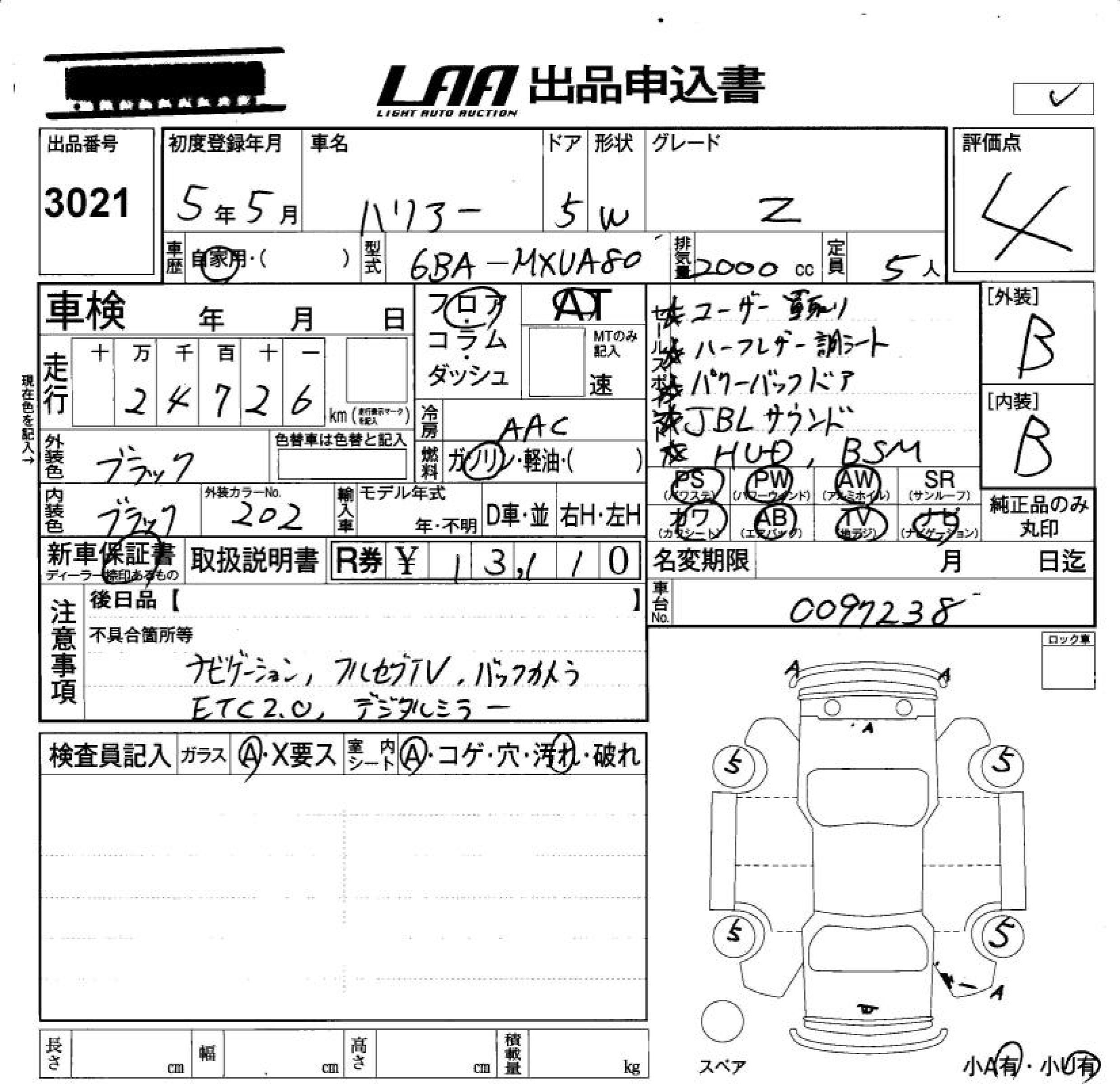 TOYOTA HARRIER