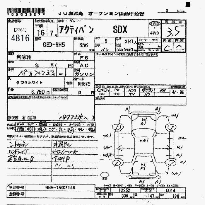 HONDA ACTY