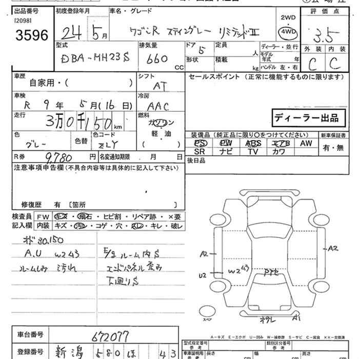 SUZUKI WAGON R STINGRAY