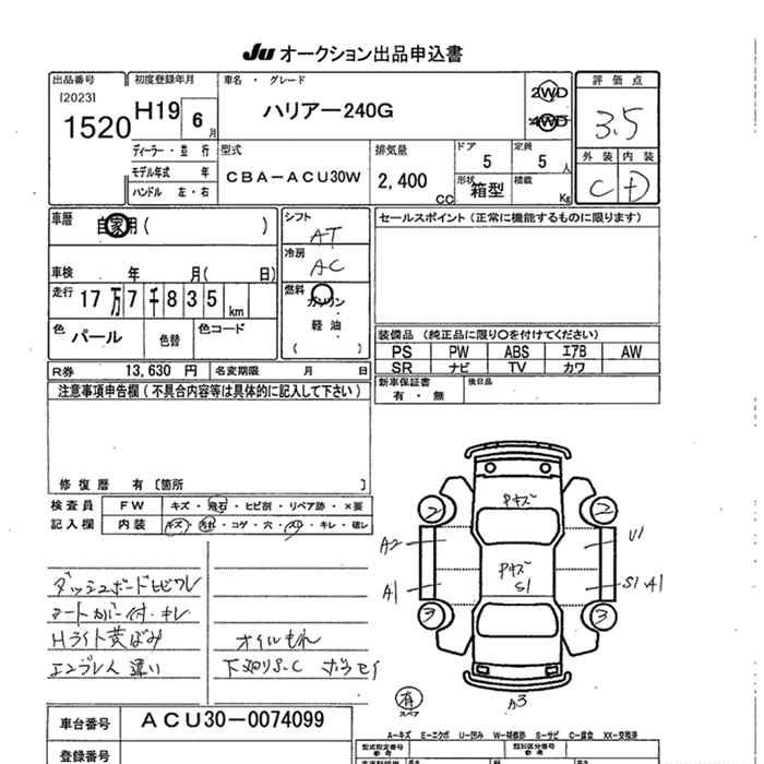 TOYOTA HARRIER