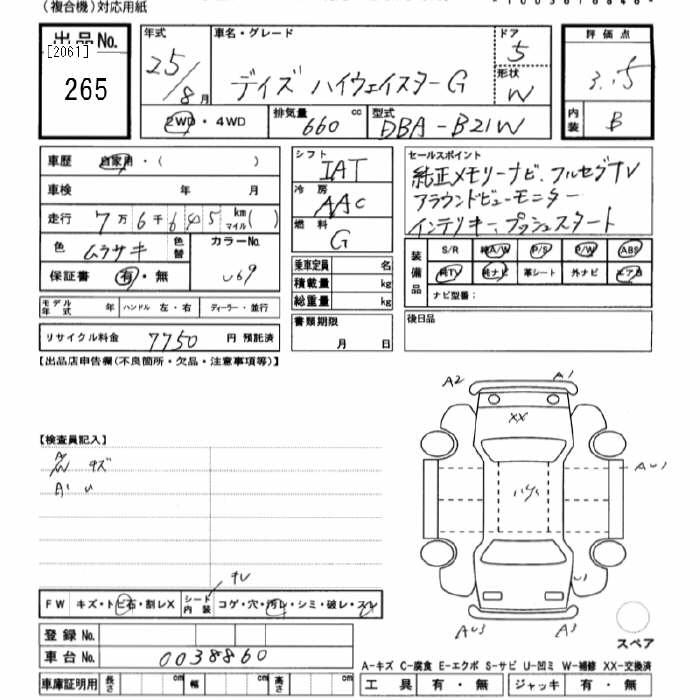 NISSAN DAYZ