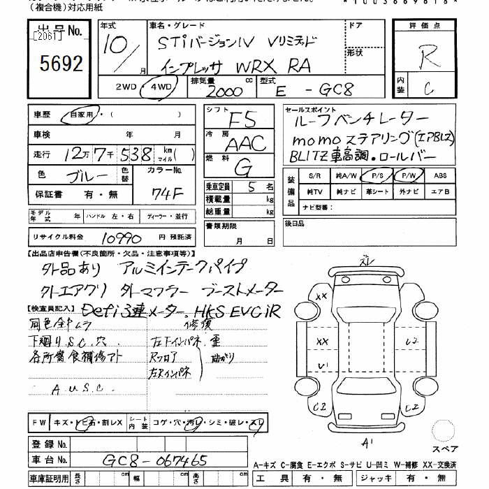 SUBARU IMPREZA