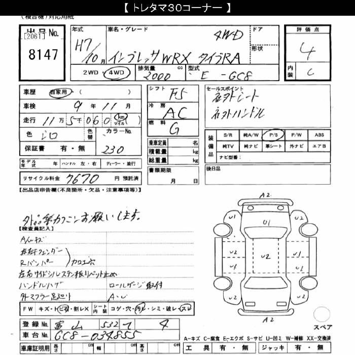 SUBARU IMPREZA