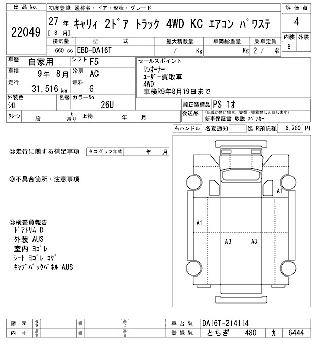 SUZUKI CARRY