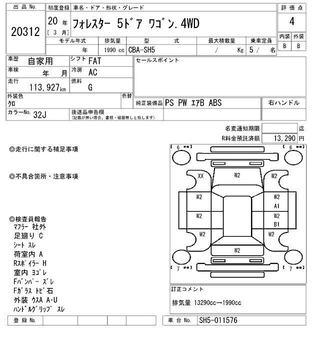 SUBARU FORESTER