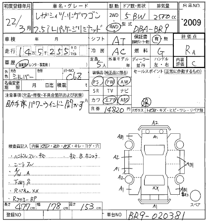 SUBARU LEGACY