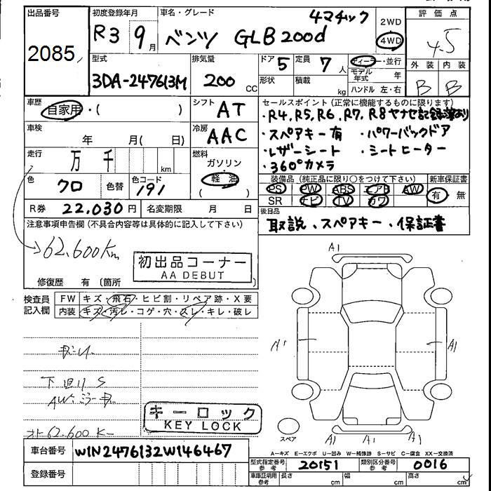 MERCEDES BENZ GLB