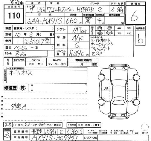 SUZUKI WAGON R SMILE