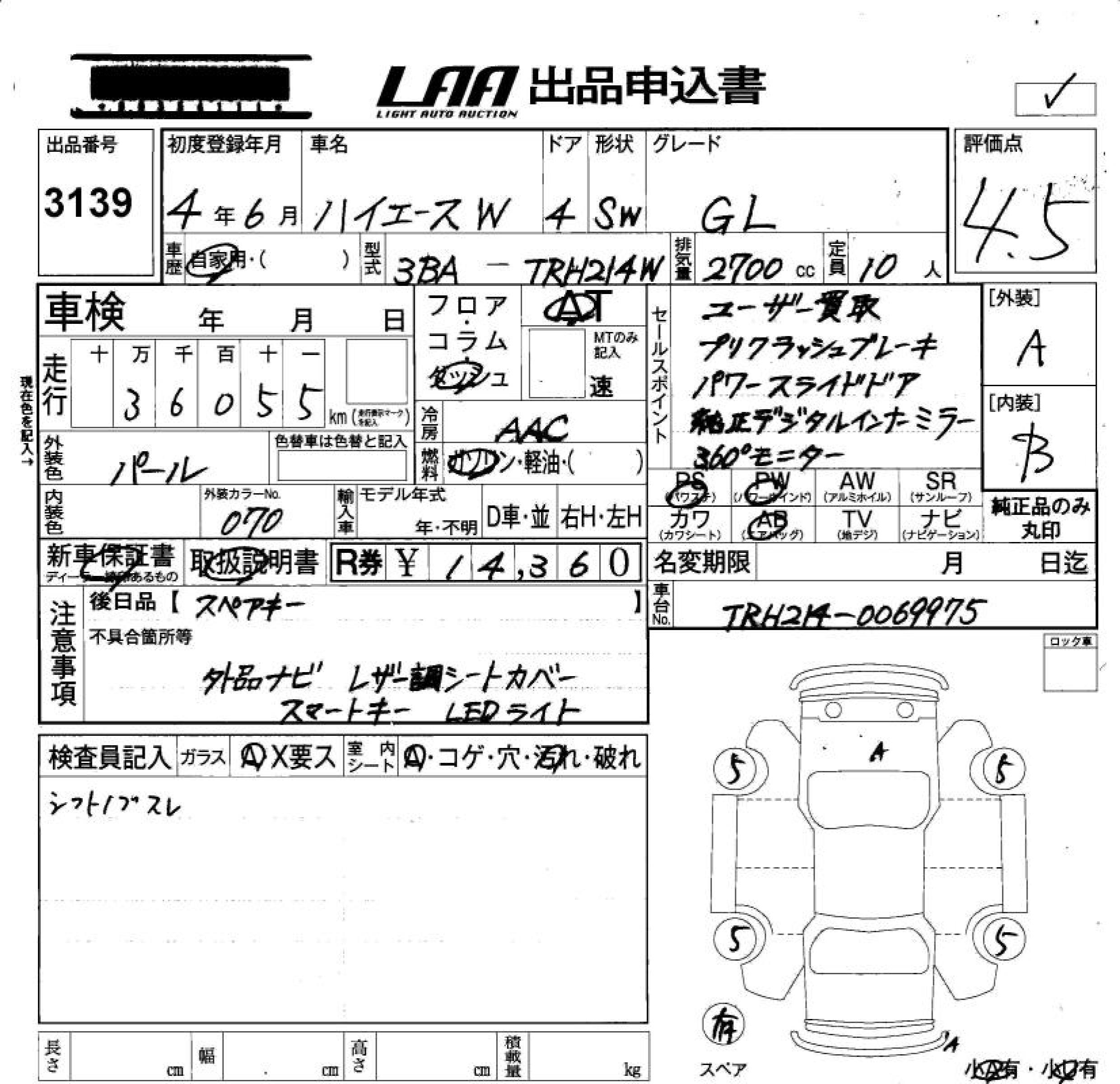 TOYOTA HIACE WAGON