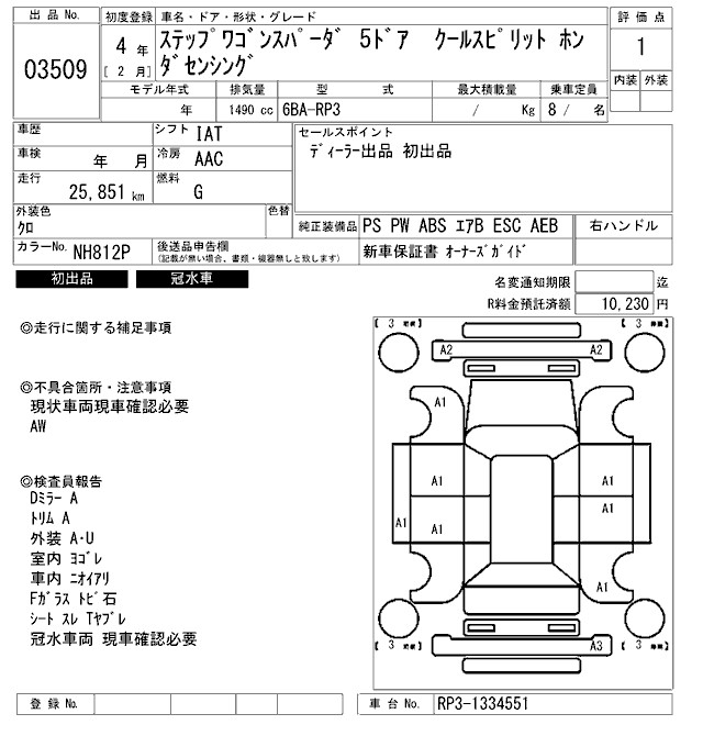 HONDA STEPWGN SPADA