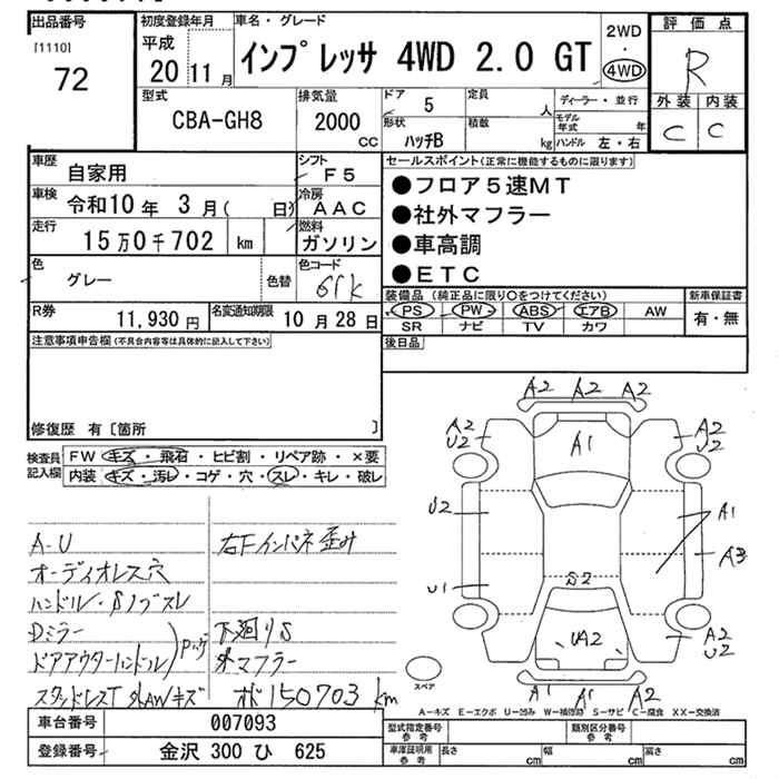 SUBARU IMPREZA