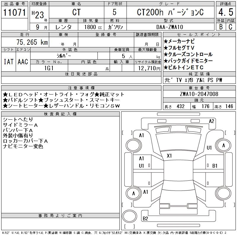 LEXUS CT