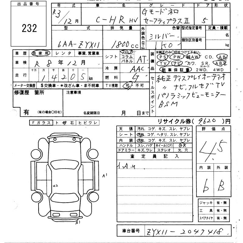 TOYOTA C-HR