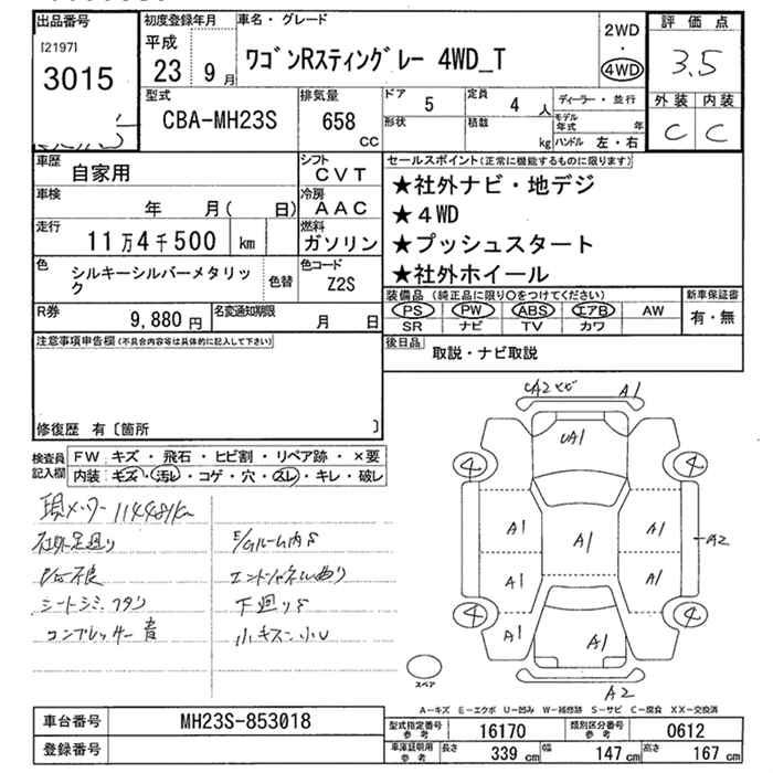 SUZUKI WAGON R STINGRAY