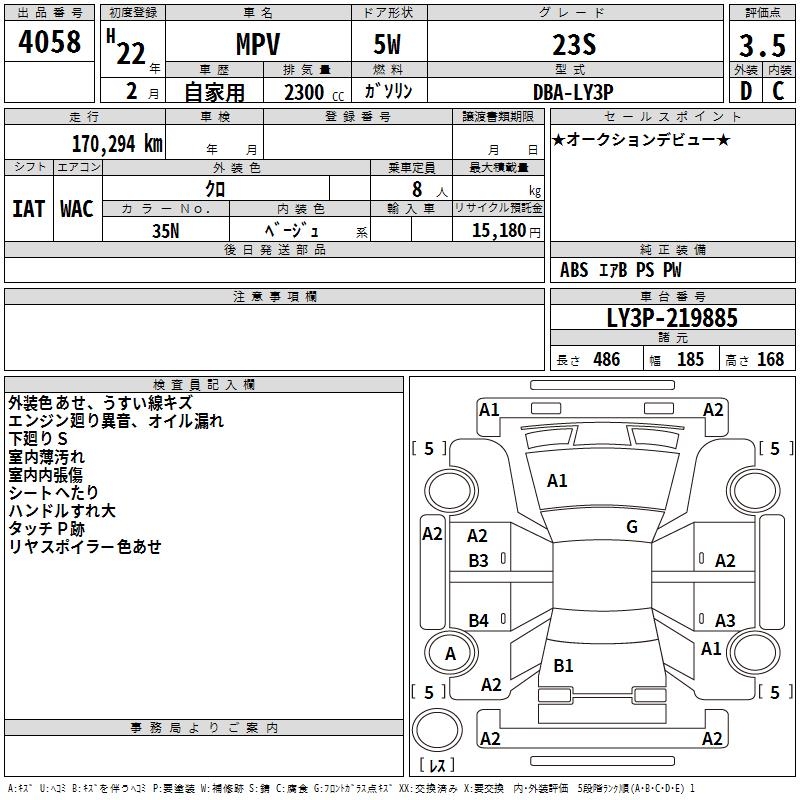 MAZDA MPV