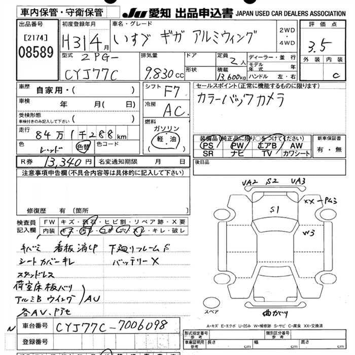 ISUZU GIGA