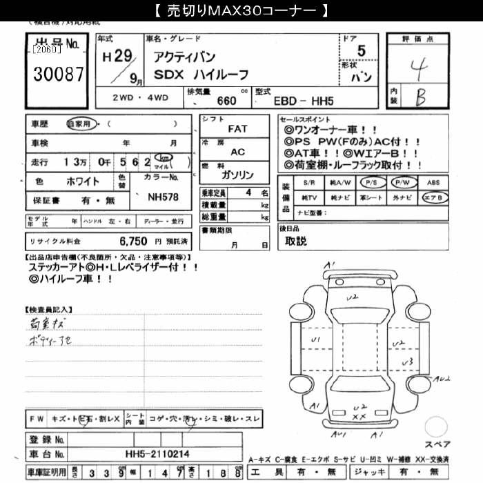 HONDA ACTY