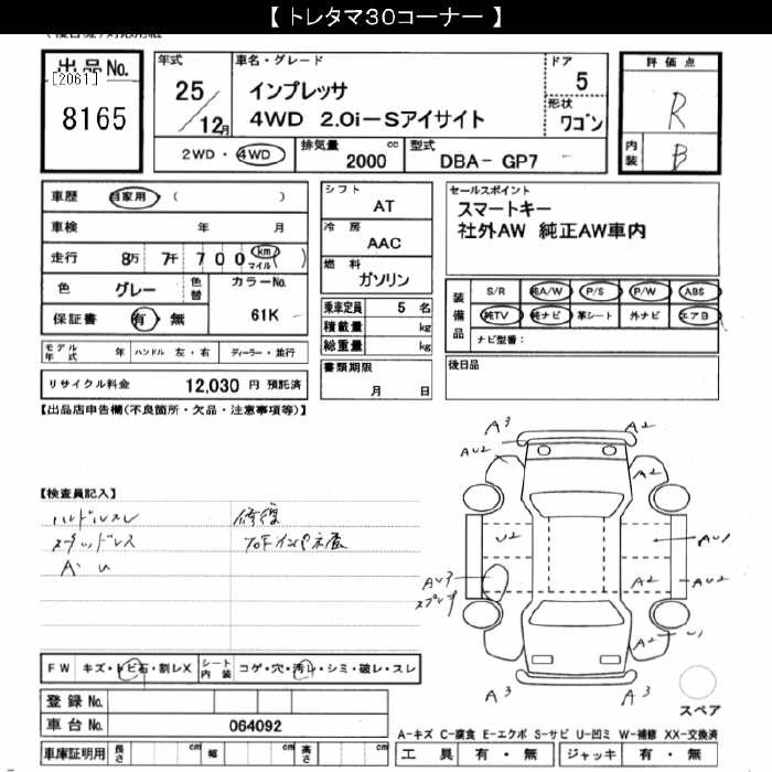 SUBARU IMPREZA