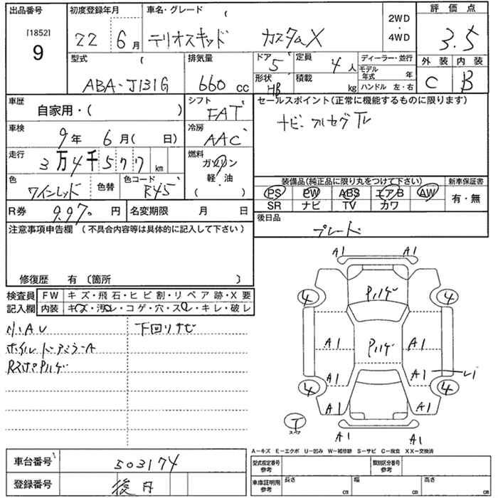 DAIHATSU TERIOS KID